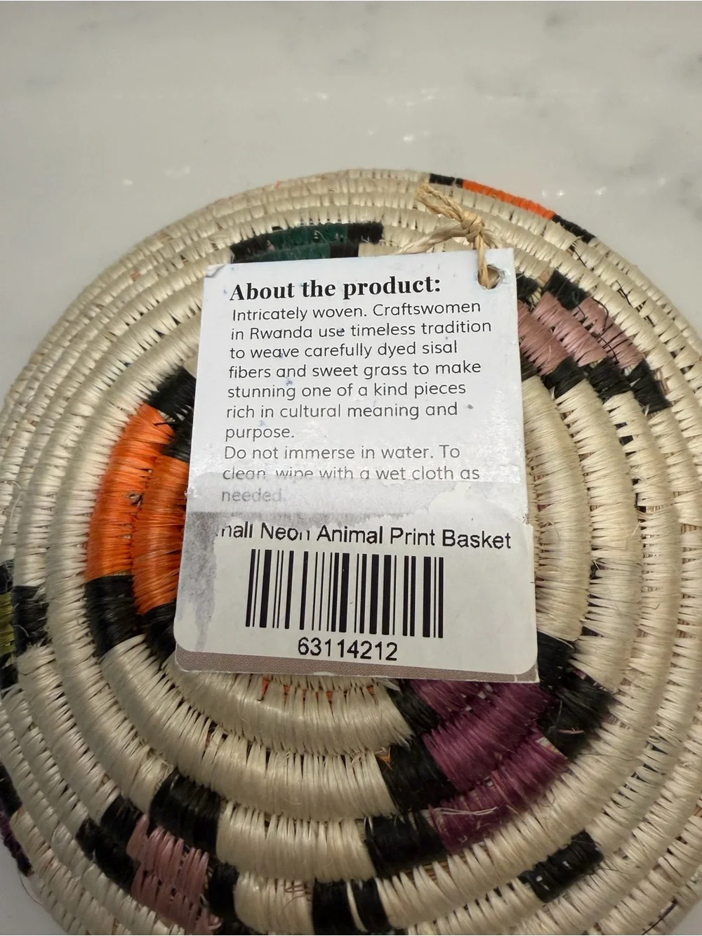 Handwoven Natural and Cream Decorative Woven Bowls - Home Accents